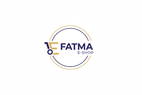 génére moi un logo fatma e shop simple pour ma boutique en ligne